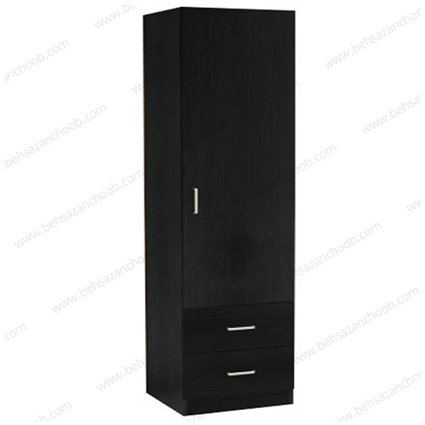 کمد لباس تک درب دوکشو K426